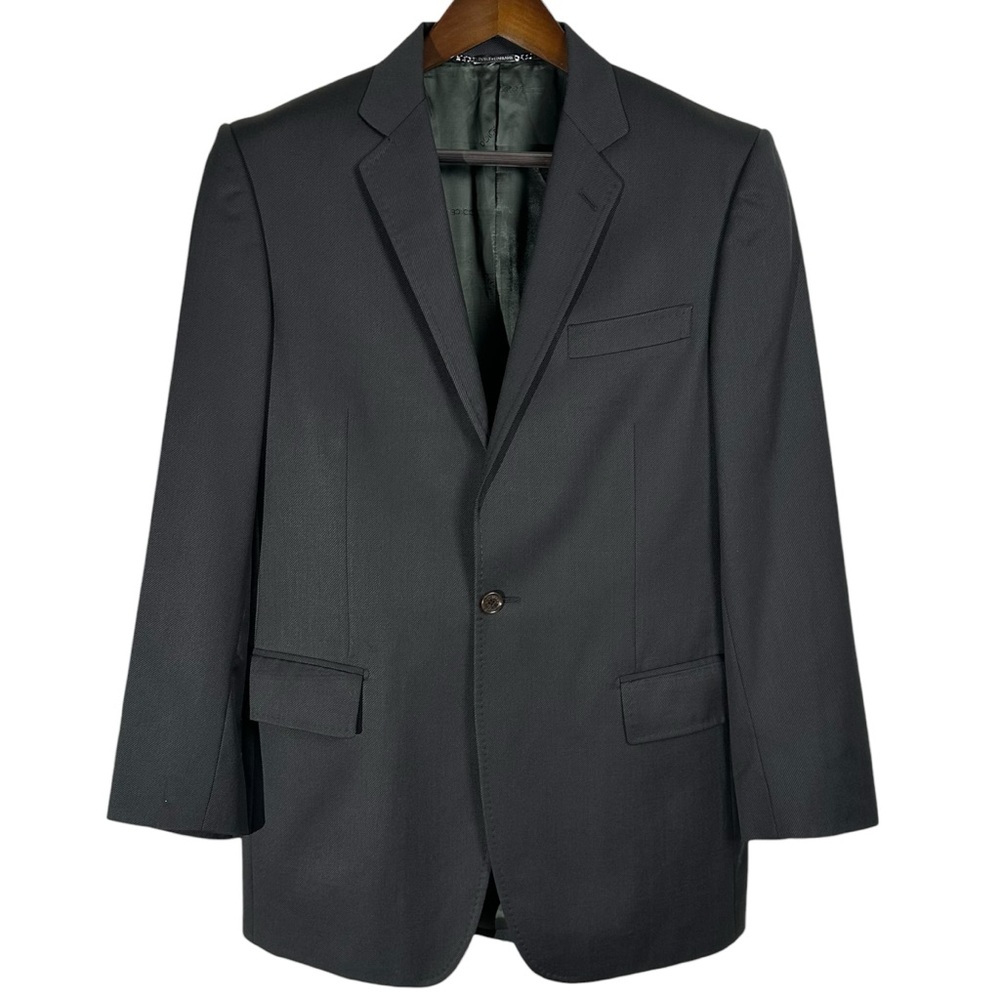 Dolce & Gabbana 40R Men One Button Sport Coat Blazer 100% Wool IT 50 Single Vent